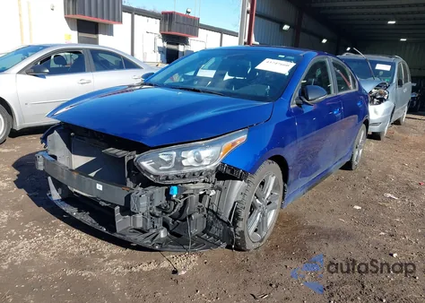 2021 Kia Forte Gt-Line из США, поврежденный, VIN 3KPF34AD0ME356987